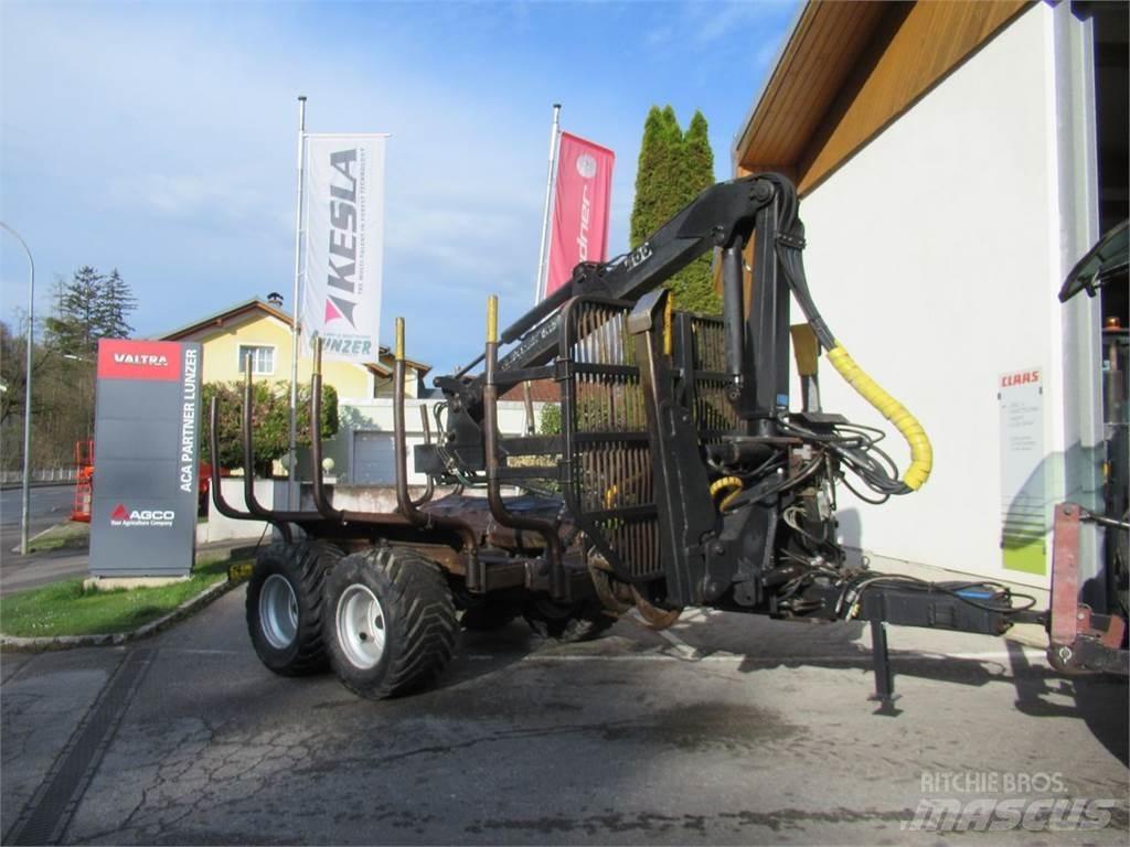 Kesla 12T + F 400 Gozdarske prikolice