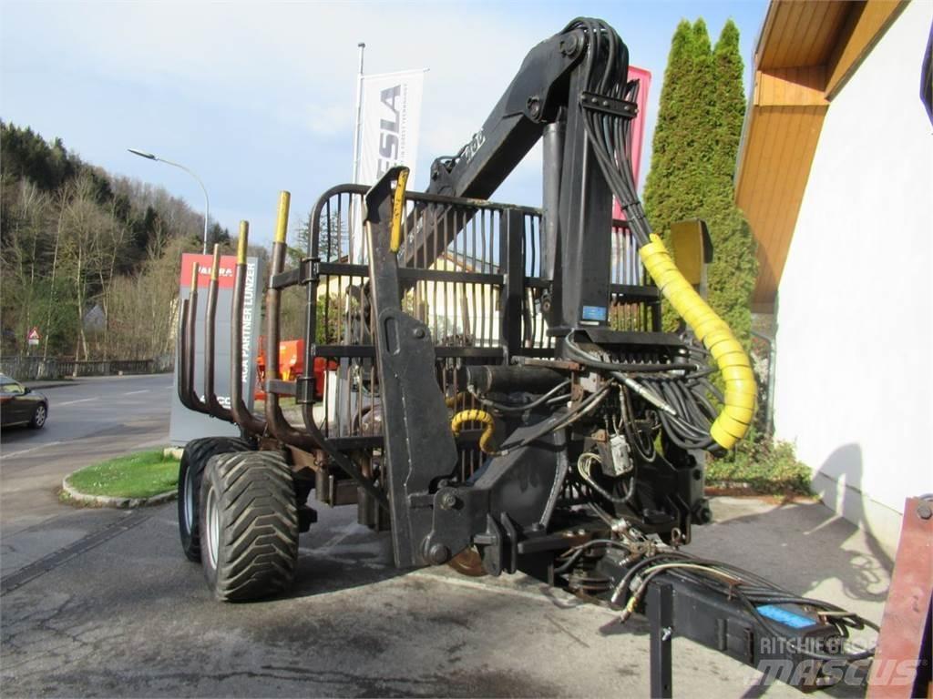 Kesla 12T + F 400 Gozdarske prikolice