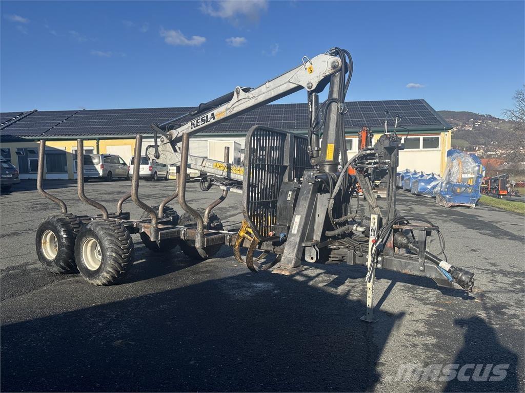 Kesla 9T+204T Gozdarske prikolice