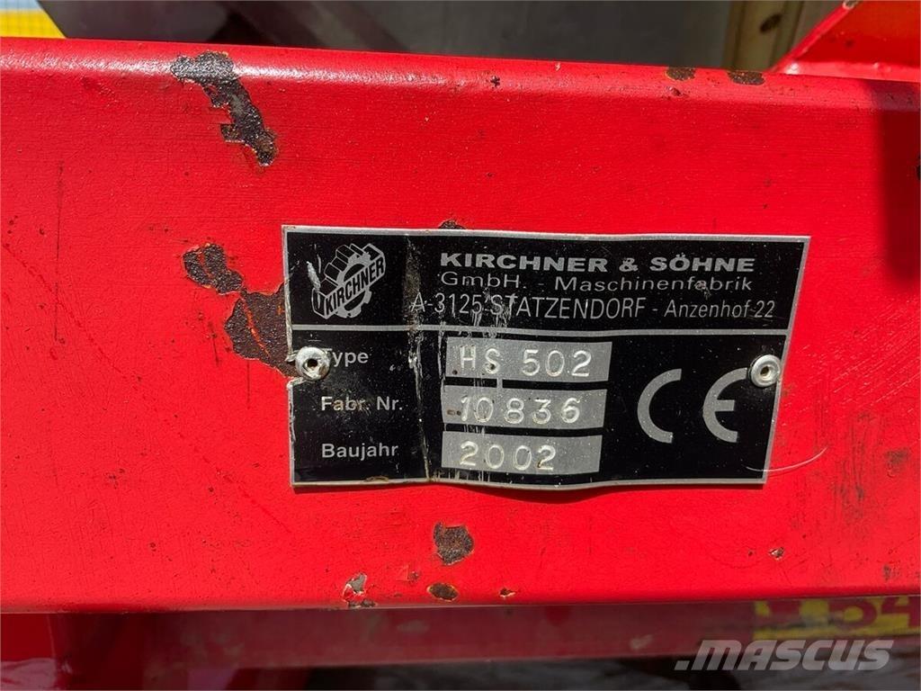 Kirchner HS502 Drugi stroji in oprema za umetna gnojila