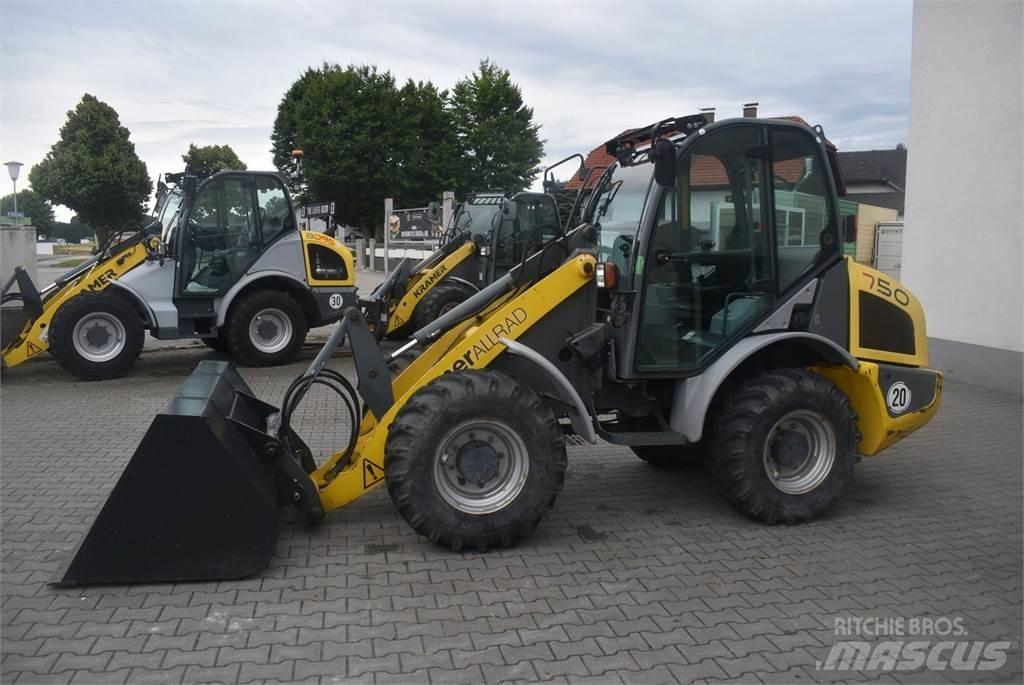 Kramer 750 Kolesni nakladalci