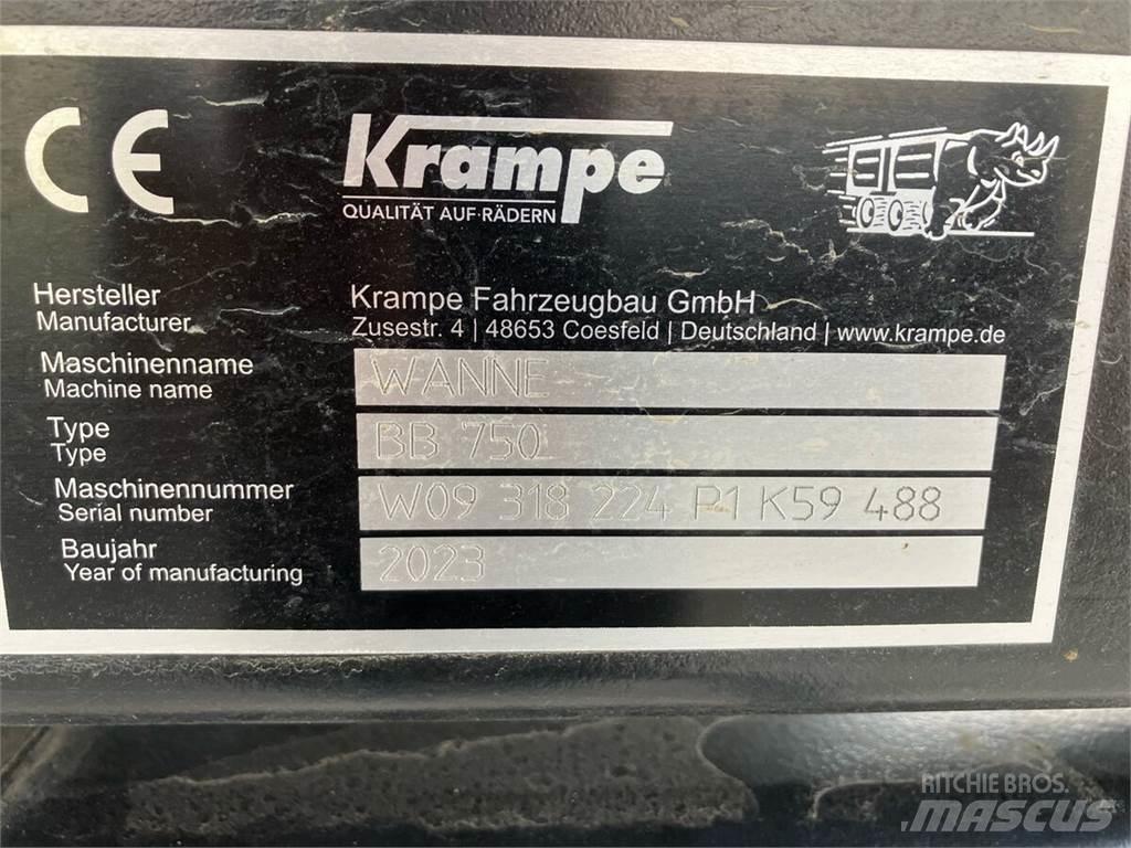 Krampe BigBody 750 Kiper prikolice