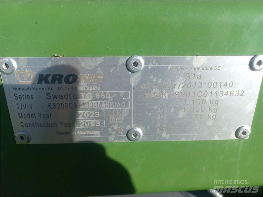 Krone TC 680 Zgrabljalniki