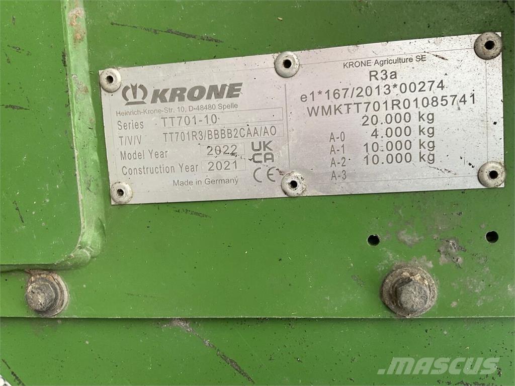 Krone TX 460 GL Samonakladalne prikolice