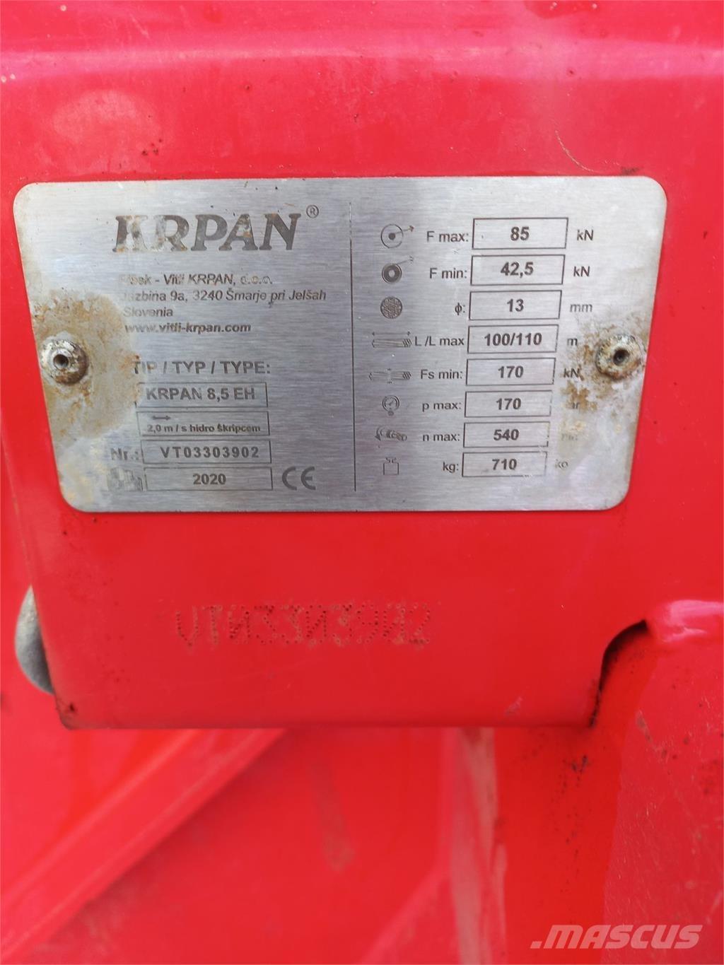 Krpan 8,5EH Vitli