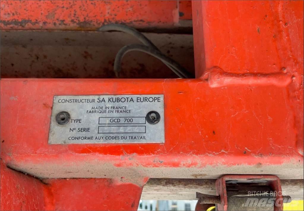 Kubota GCD 700 Nega okolice - drugo
