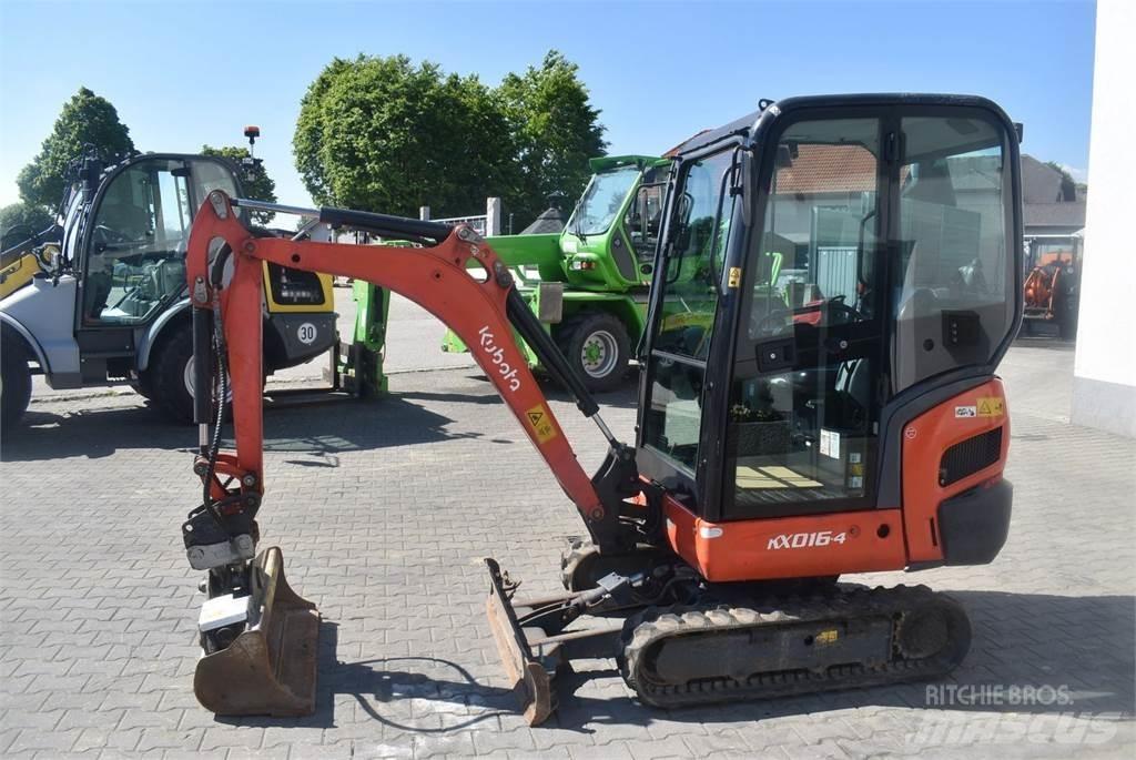 Kubota KX016-4 Mini bagri <7t