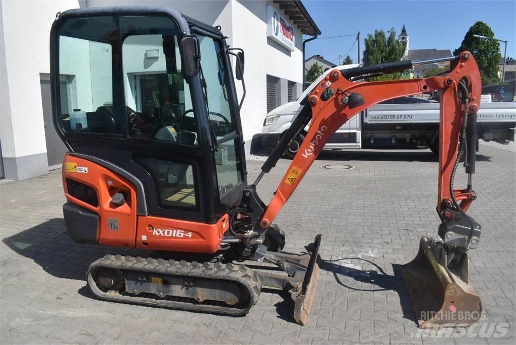 Kubota KX016-4 Mini bagri <7t