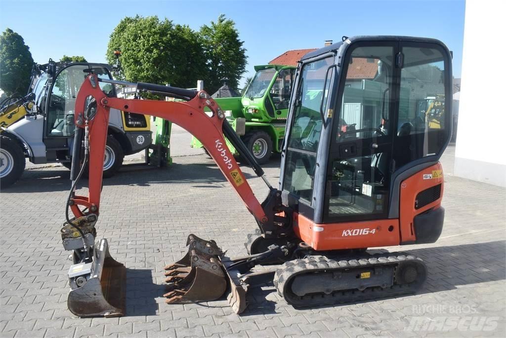 Kubota KX016-4 Mini bagri <7t