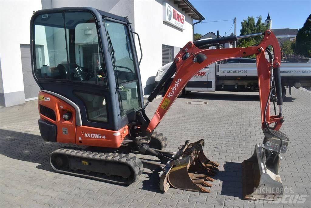 Kubota KX016-4 Mini bagri <7t