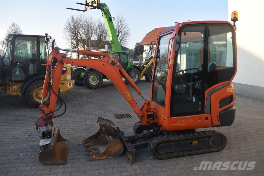 Kubota KX016-4 Mini bagri <7t
