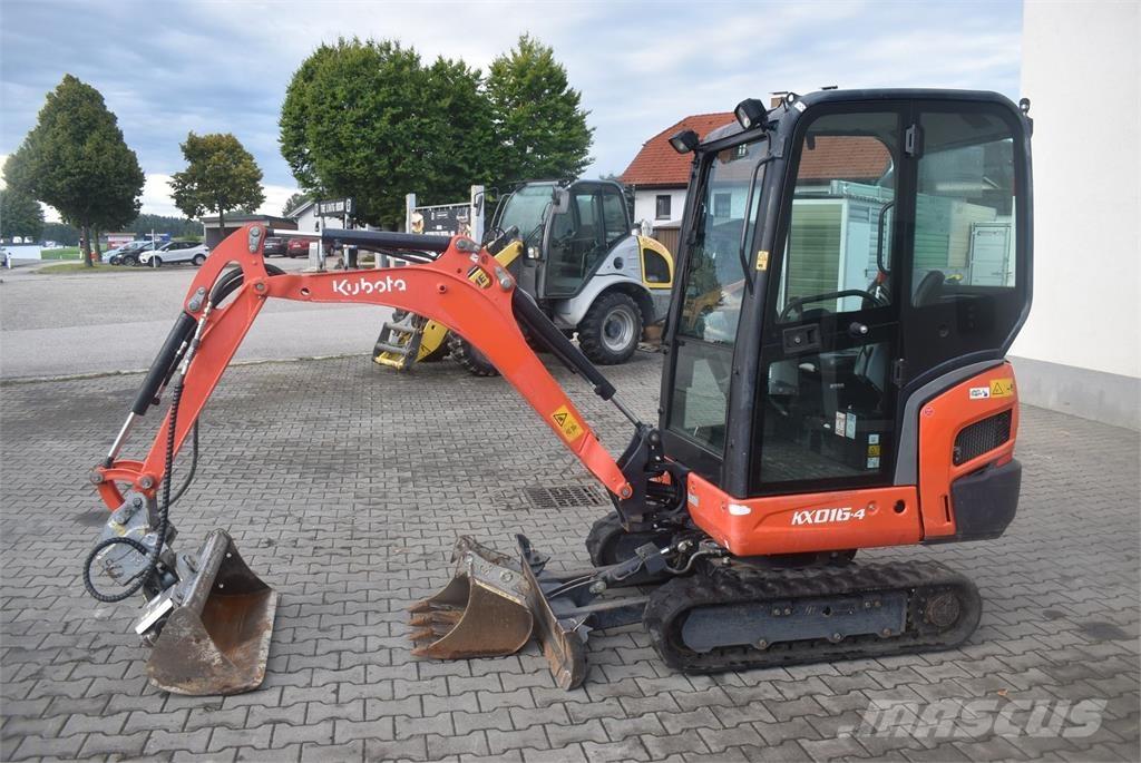 Kubota KX016-4 Mini bagri <7t