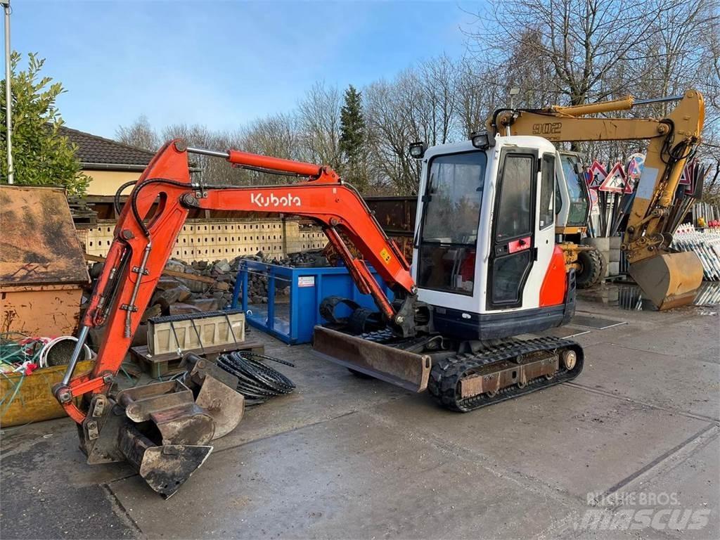 Kubota KX71-3 Mini bagri <7t