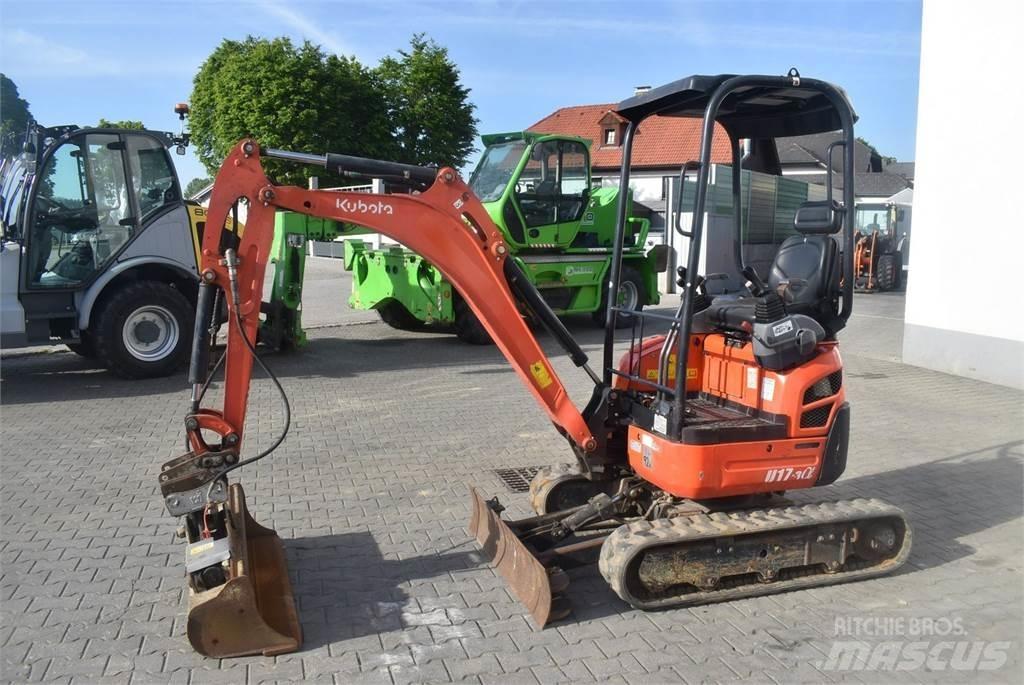 Kubota U17-3a Mini bagri <7t