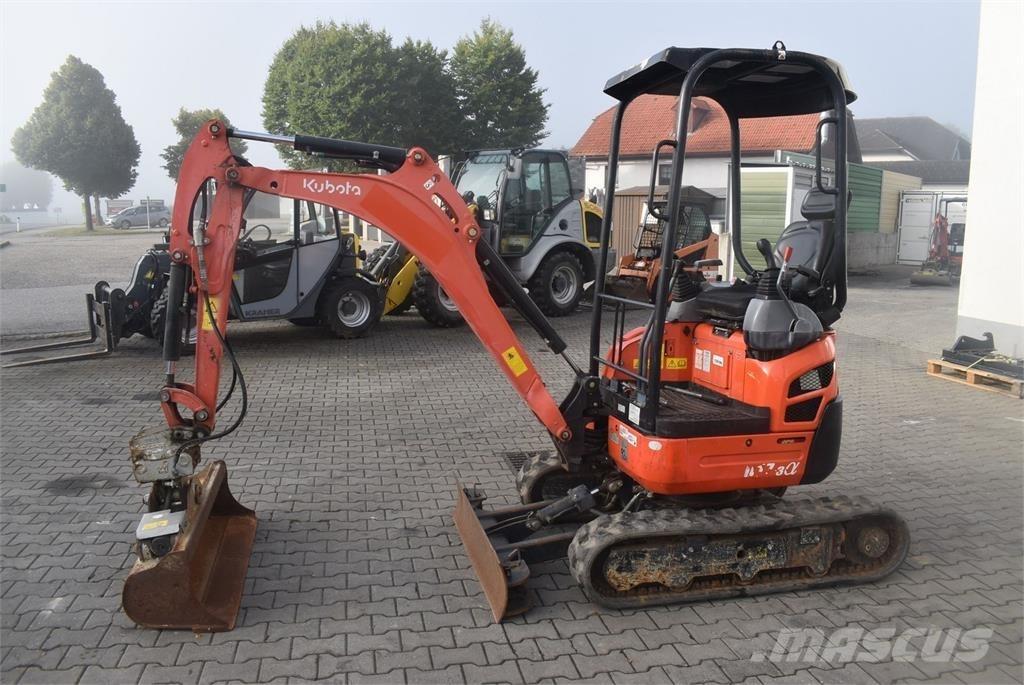 Kubota U17-3a Mini bagri <7t