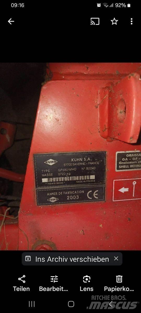 Kuhn GF 5801 MHO Obračalniki in zgrabljalniki