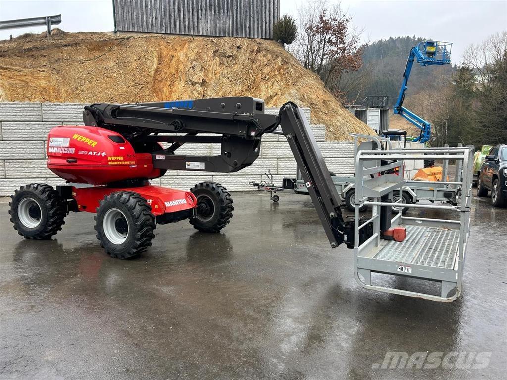 Manitou 160ATJ + Zglobne dvižne ploščadi