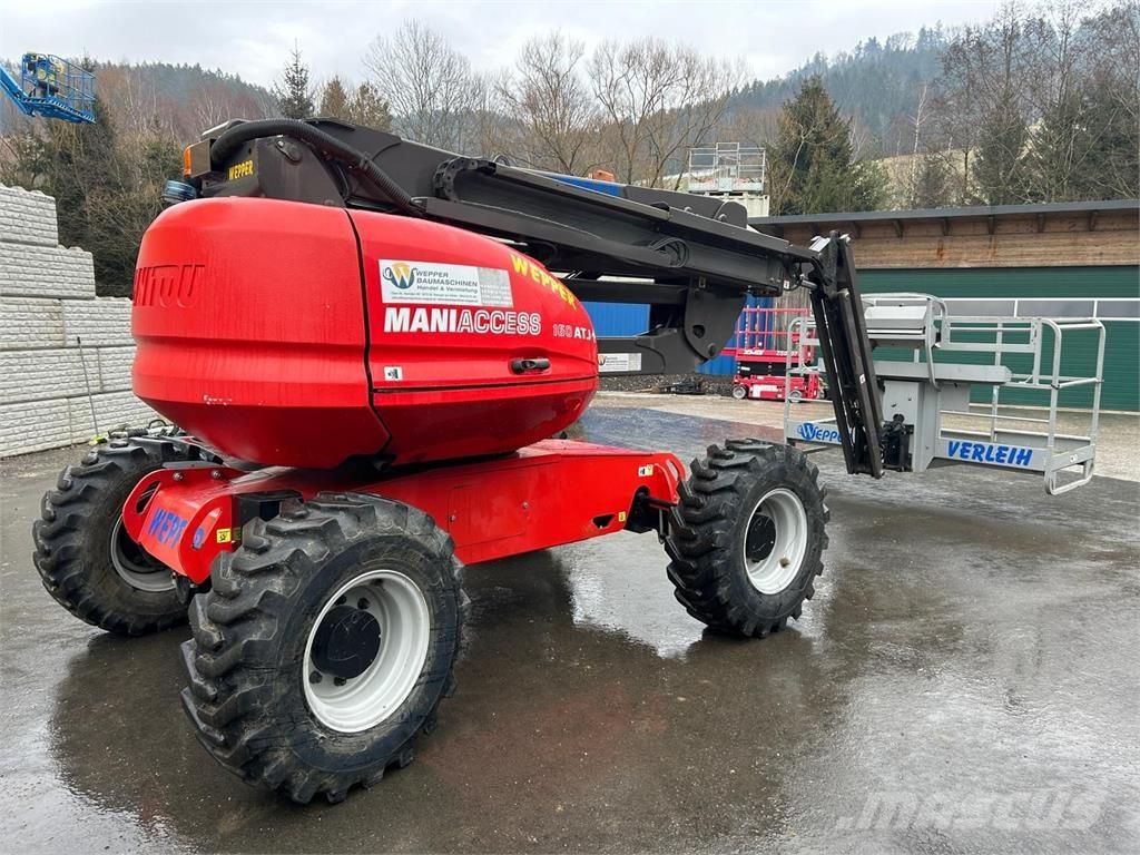 Manitou 160ATJ + Zglobne dvižne ploščadi