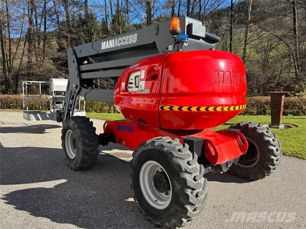 Manitou 160ATJ + Zglobne dvižne ploščadi