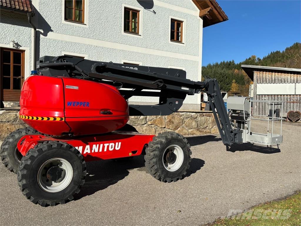 Manitou 160ATJ + Zglobne dvižne ploščadi