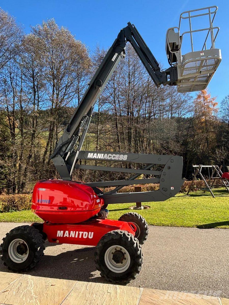 Manitou 160ATJ + Zglobne dvižne ploščadi