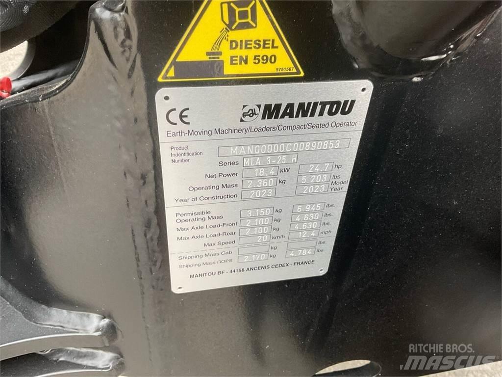 Manitou MLA 3-25 H Čelni nakladalci in kopači