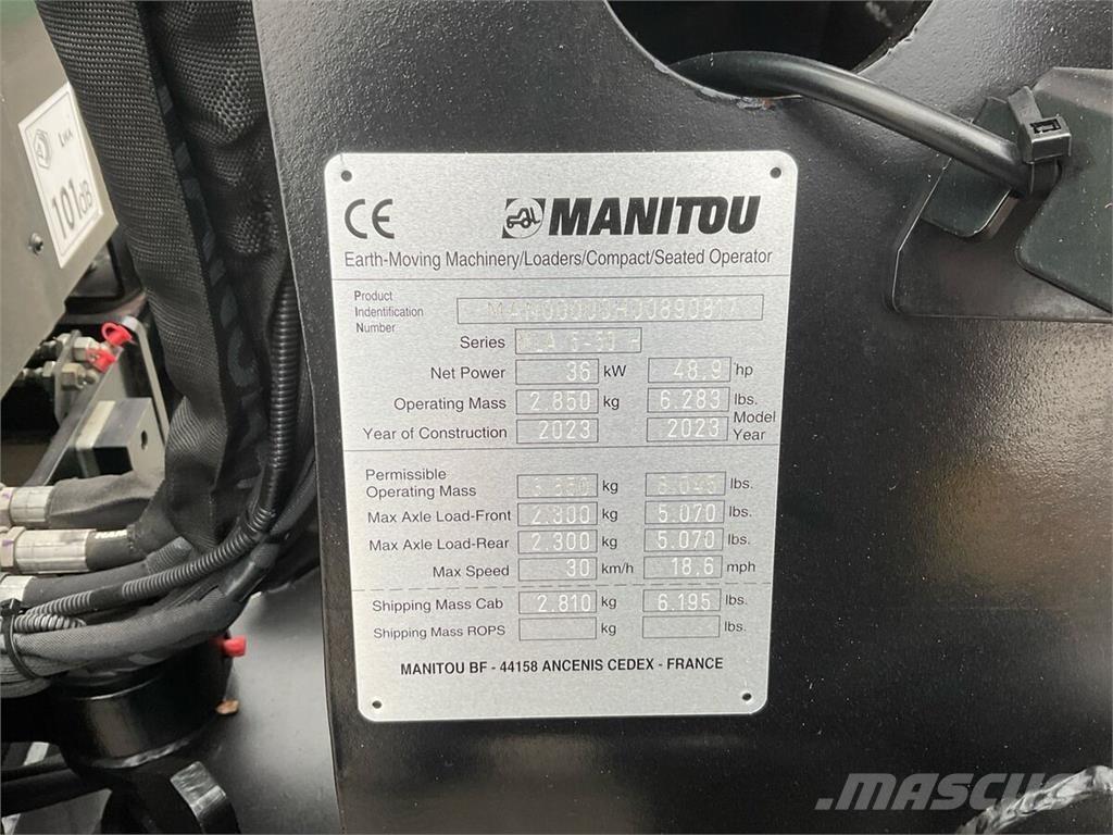 Manitou MLA 5-50 H Čelni nakladalci in kopači