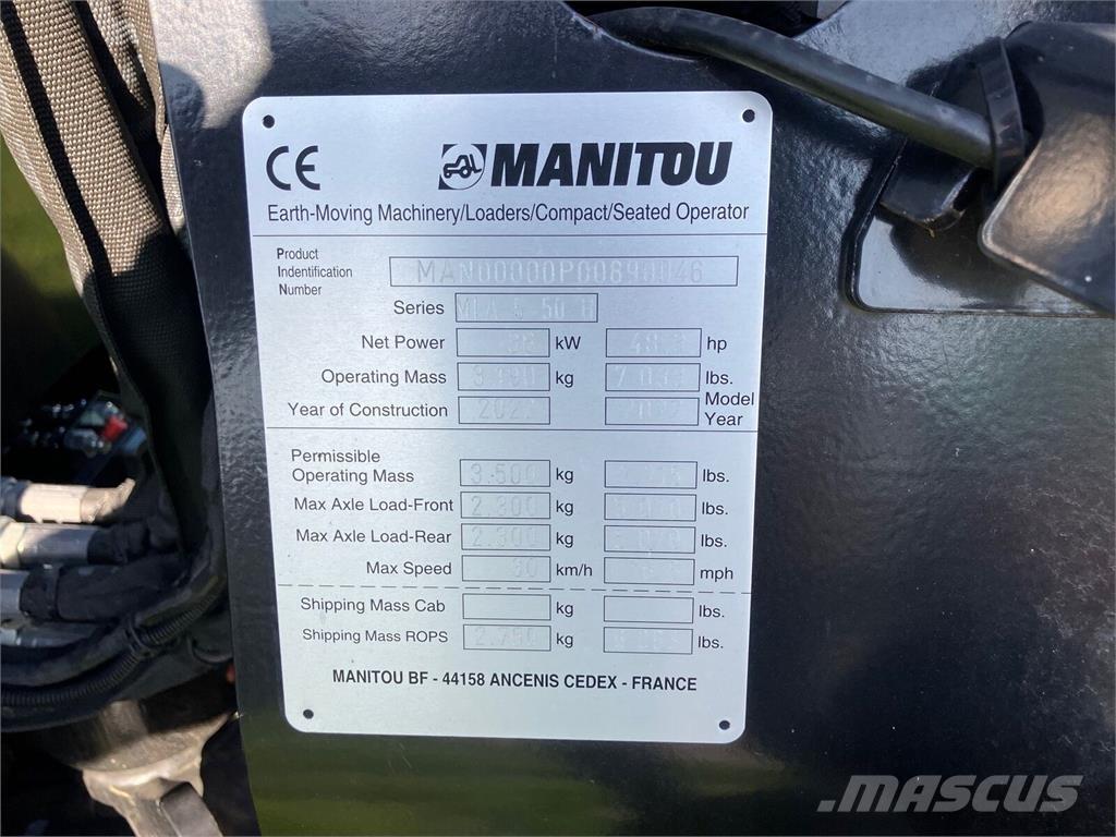Manitou MLA5-50 Čelni nakladalci in kopači