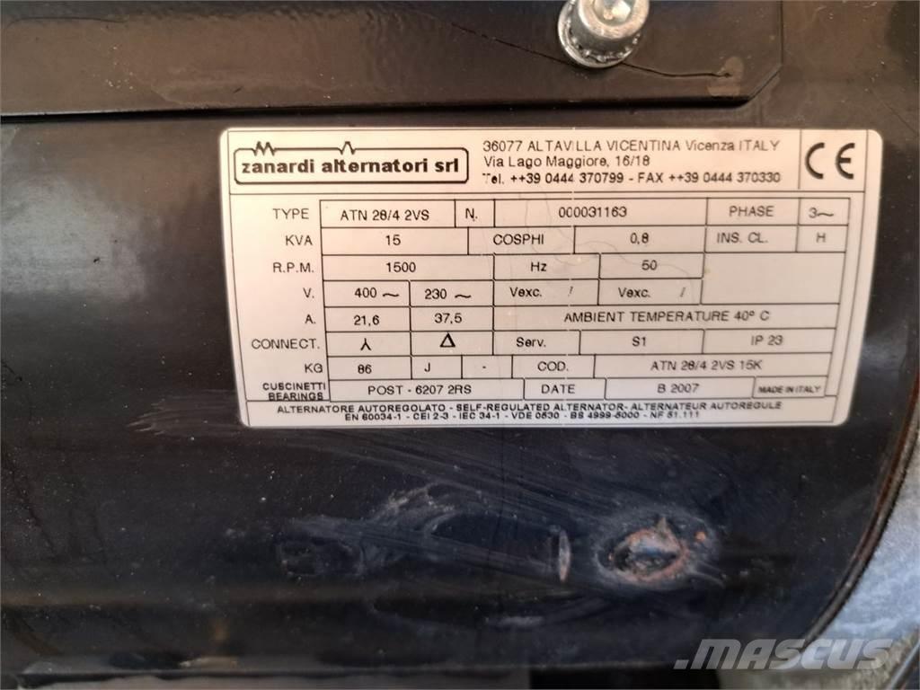 Mase 15 kVA Ostali stroji in oprema za živino