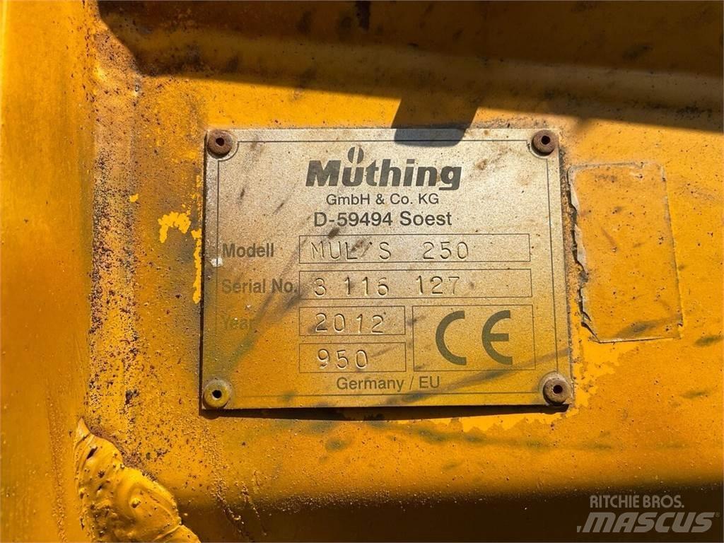 Müthing MUL/S 250 Kosilnice za pašnike