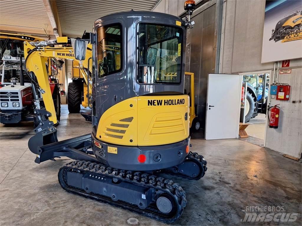 New Holland E 26 C Mini bagri <7t
