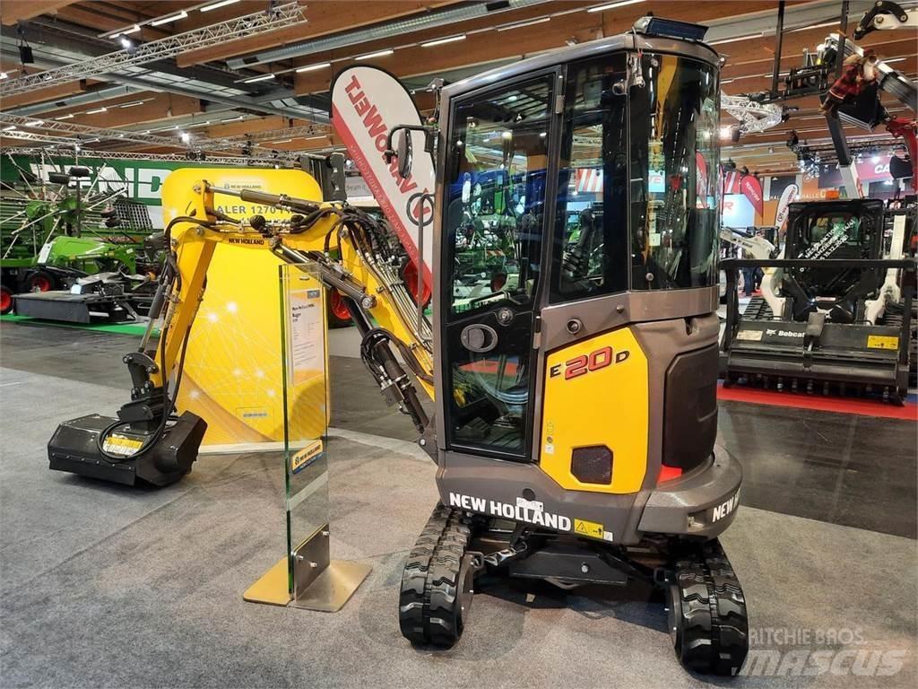 New Holland E20D Mini bagri <7t