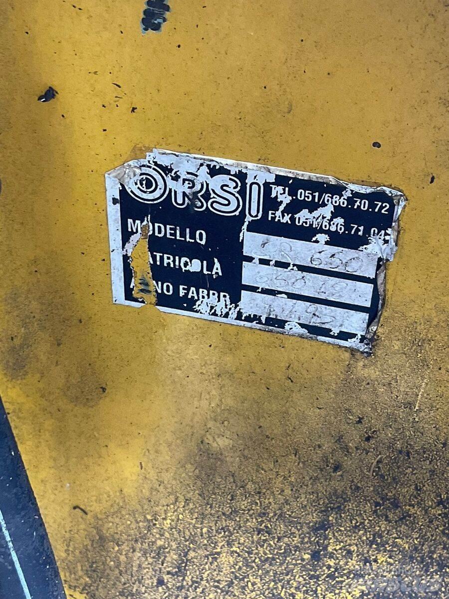 Orsi CR 650 Kosilnice za pašnike