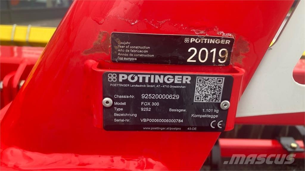 Pöttinger Fox 300 Kolutne brane