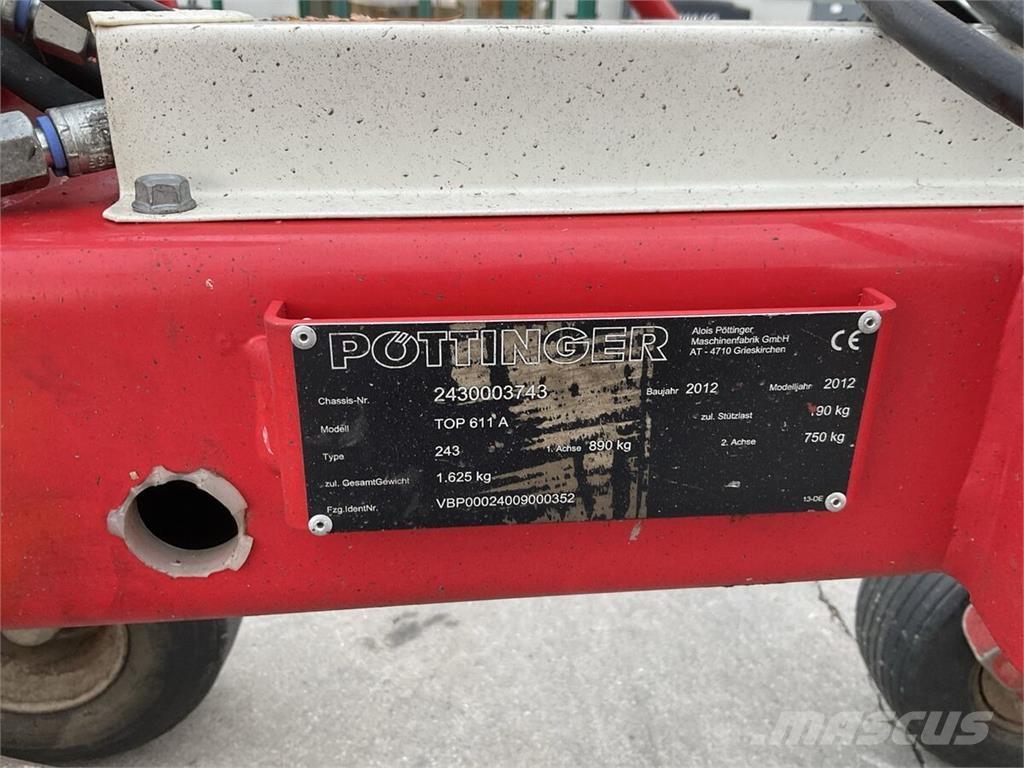 Pöttinger Top 611 Zgrabljalniki