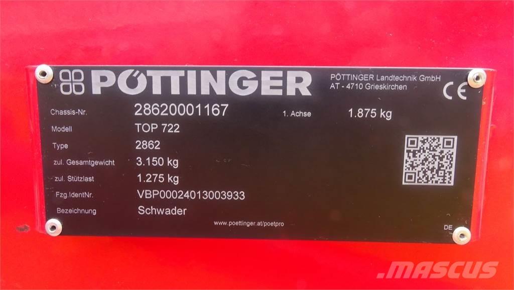 Pöttinger TOP 722 Zgrabljalniki