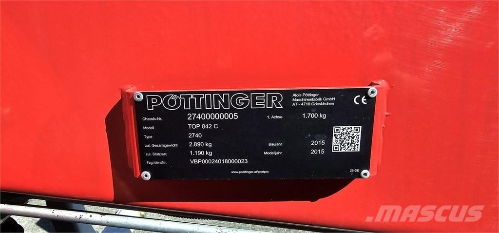Pöttinger TOP 842C Zgrabljalniki