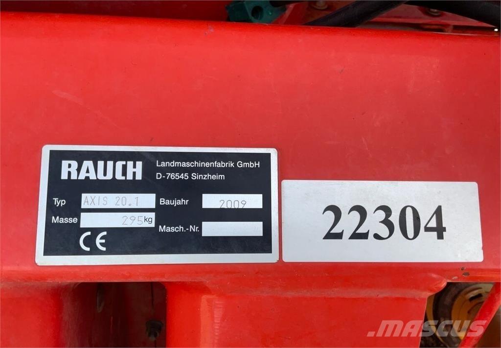 Rauch AXIS 20.1 Drugi stroji in oprema za umetna gnojila