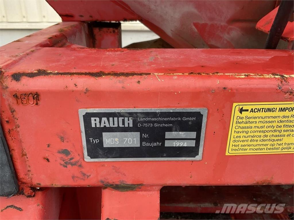 Rauch MDS 701 Drugi stroji in oprema za umetna gnojila