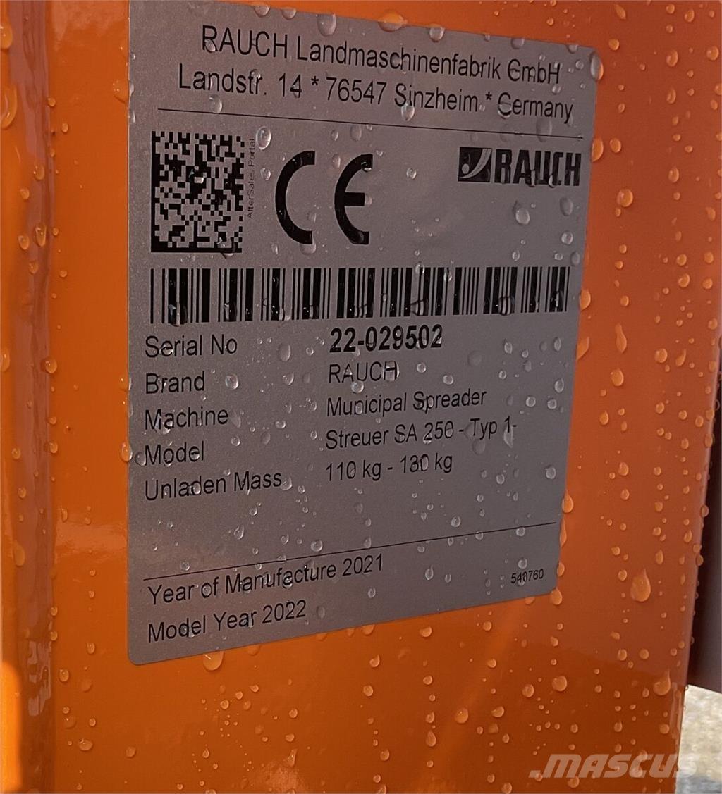 Rauch SA 250 Nega okolice - drugo