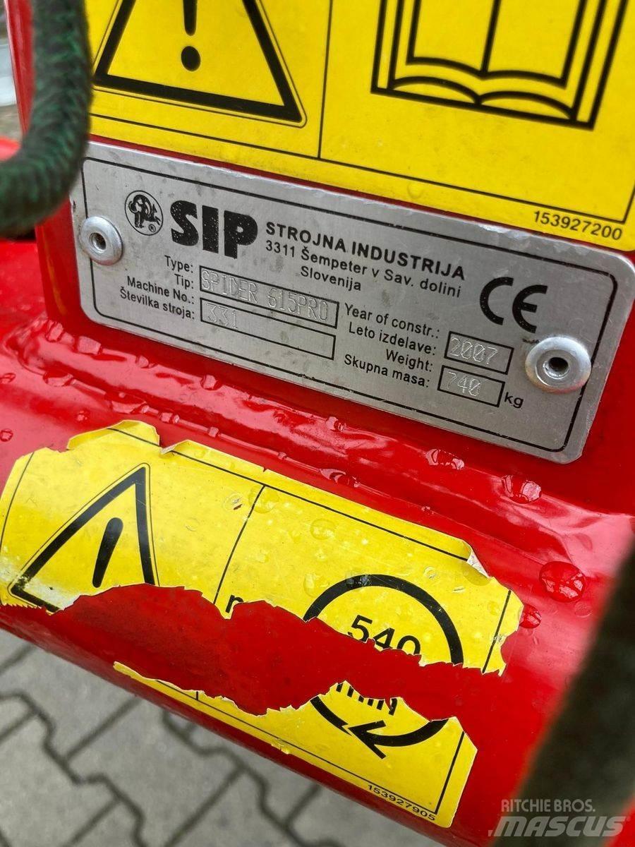 SIP Spider 615 pro Obračalniki in zgrabljalniki