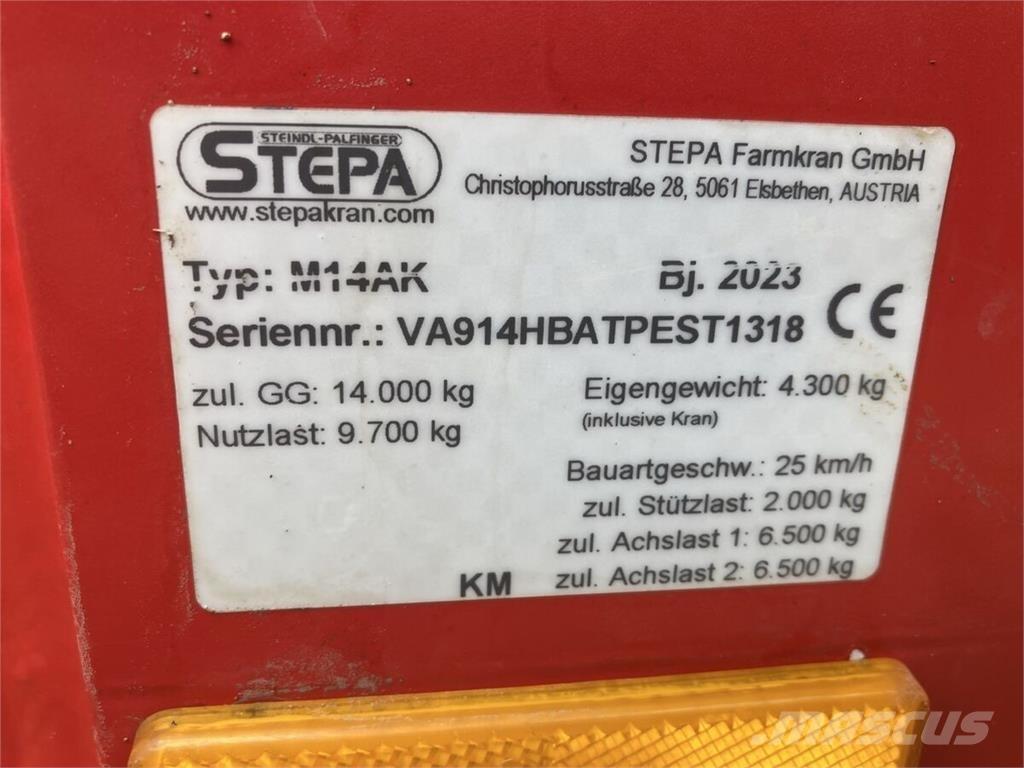 Stepa M14AK FZ7090 Gozdarske prikolice