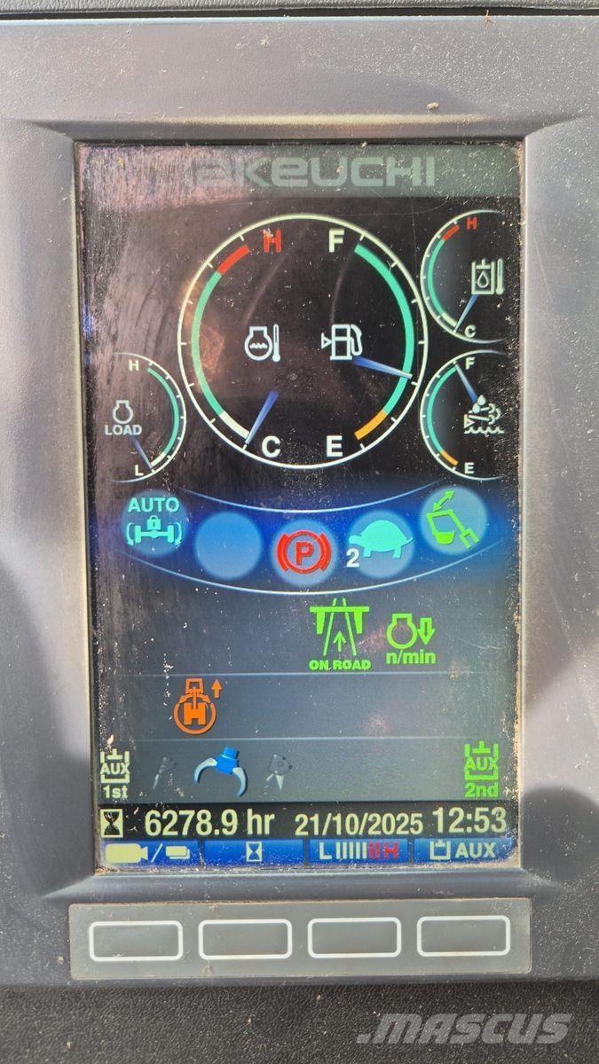 Takeuchi TB 295 W Bagri na kolesih