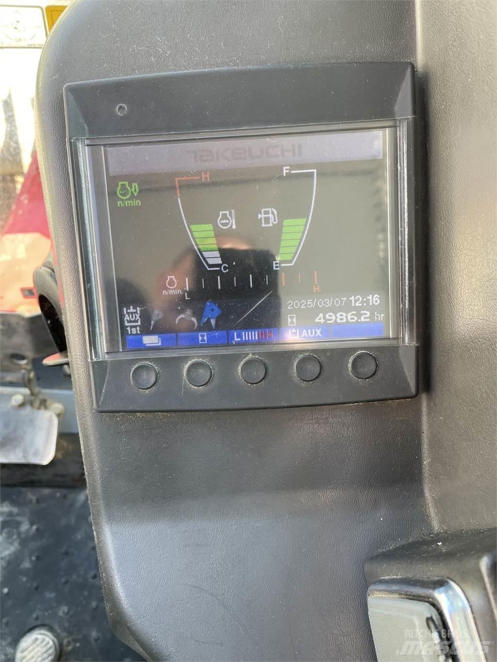 Takeuchi TB280 FR Mini bagri <7t