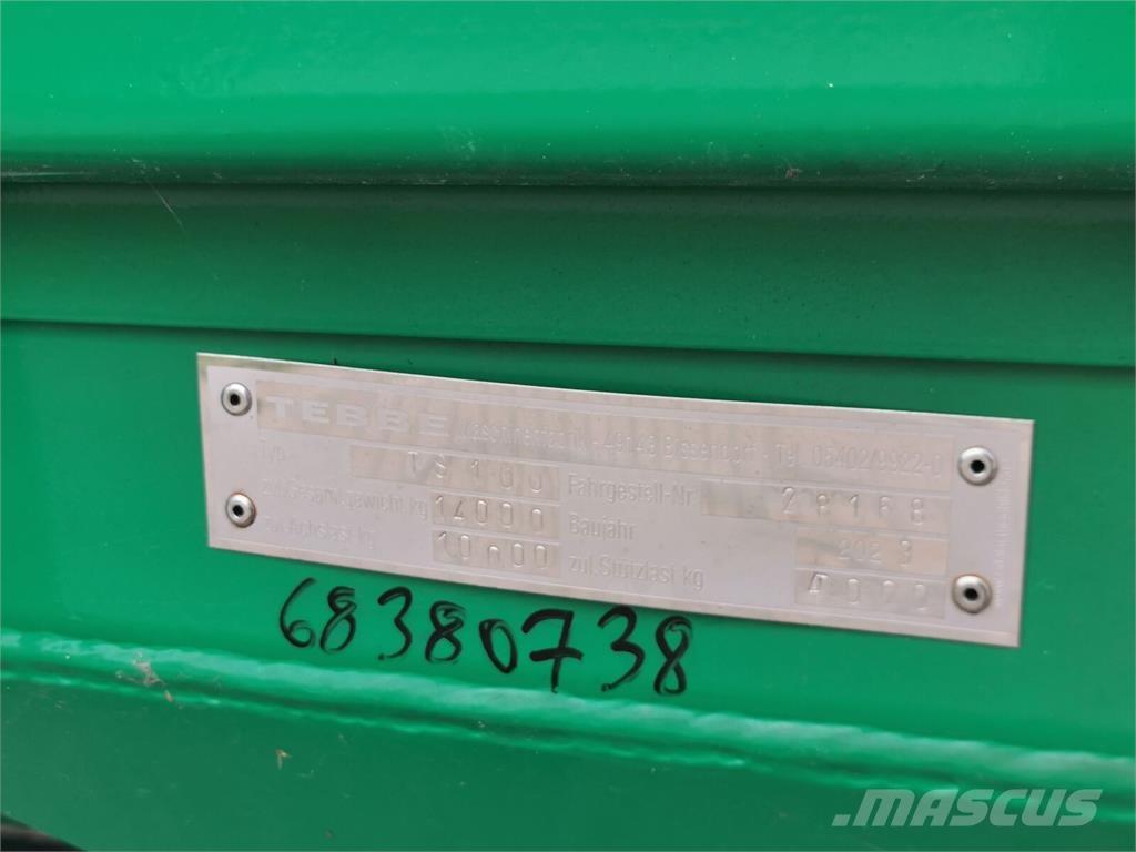 Tebbe TS 100 Trosilniki gnoja