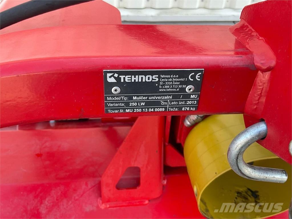 Tehnos MU 250LW Kosilnice za pašnike