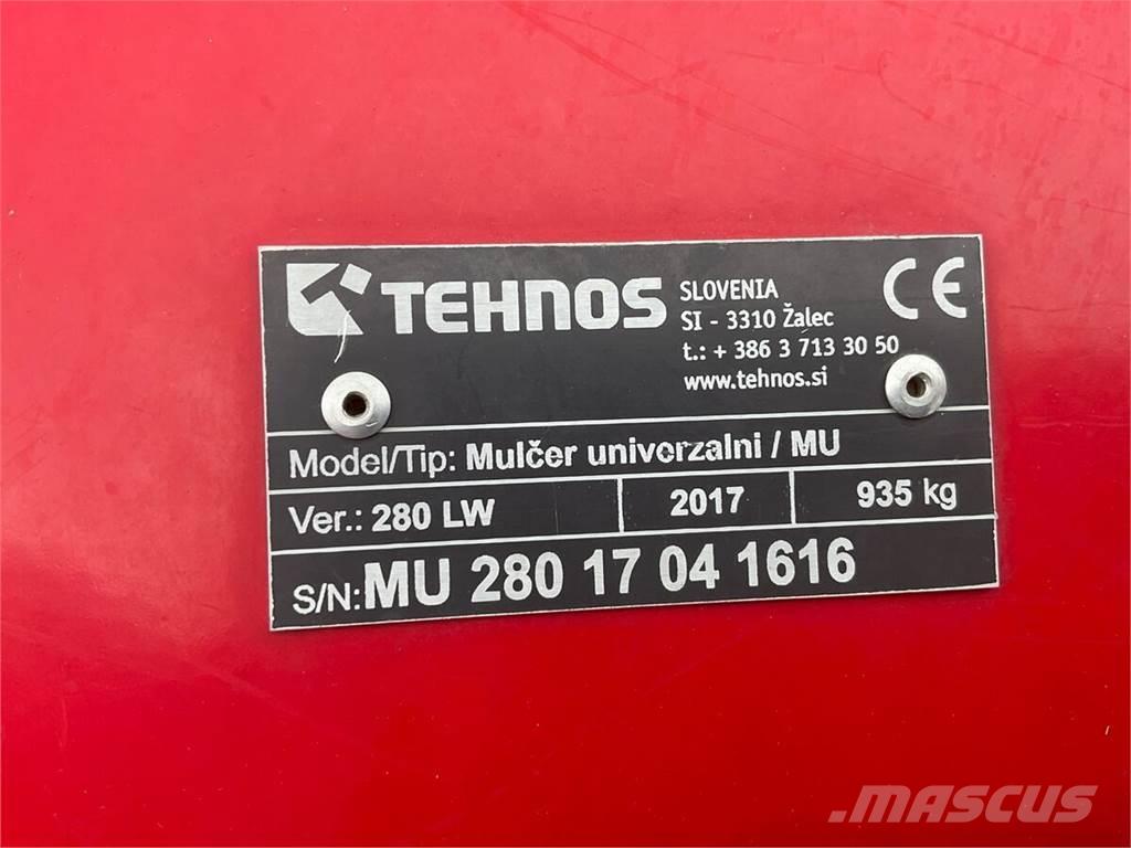 Tehnos MU 280 LW Kosilnice za pašnike