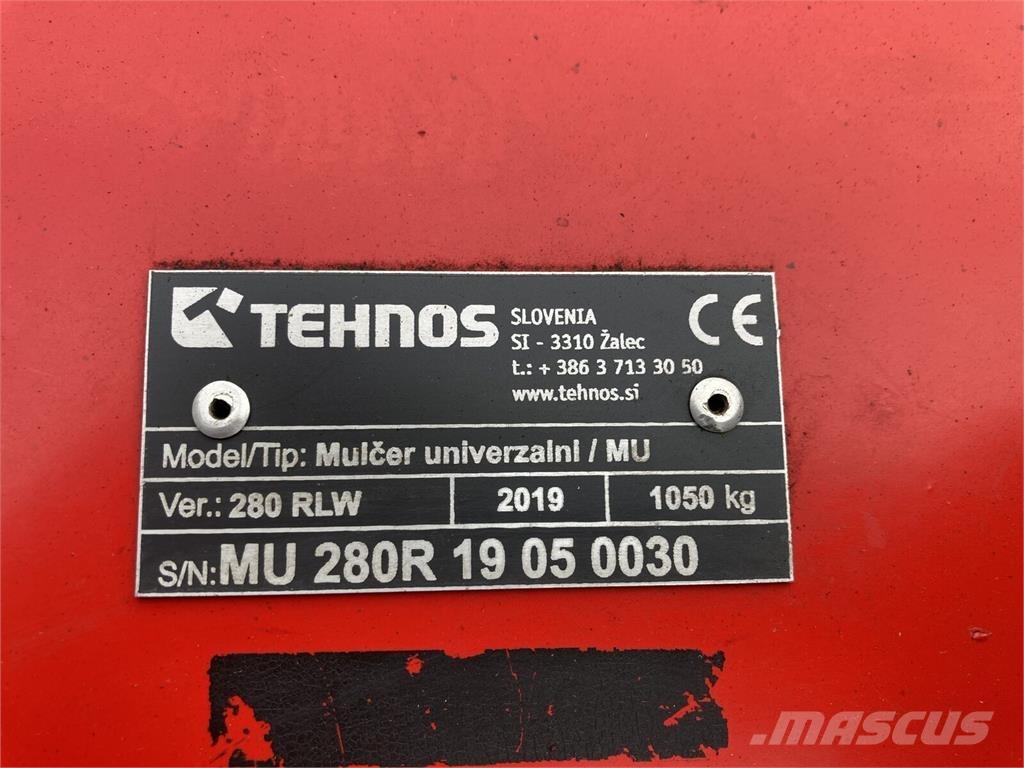 Tehnos MU 280LW Kosilnice za pašnike