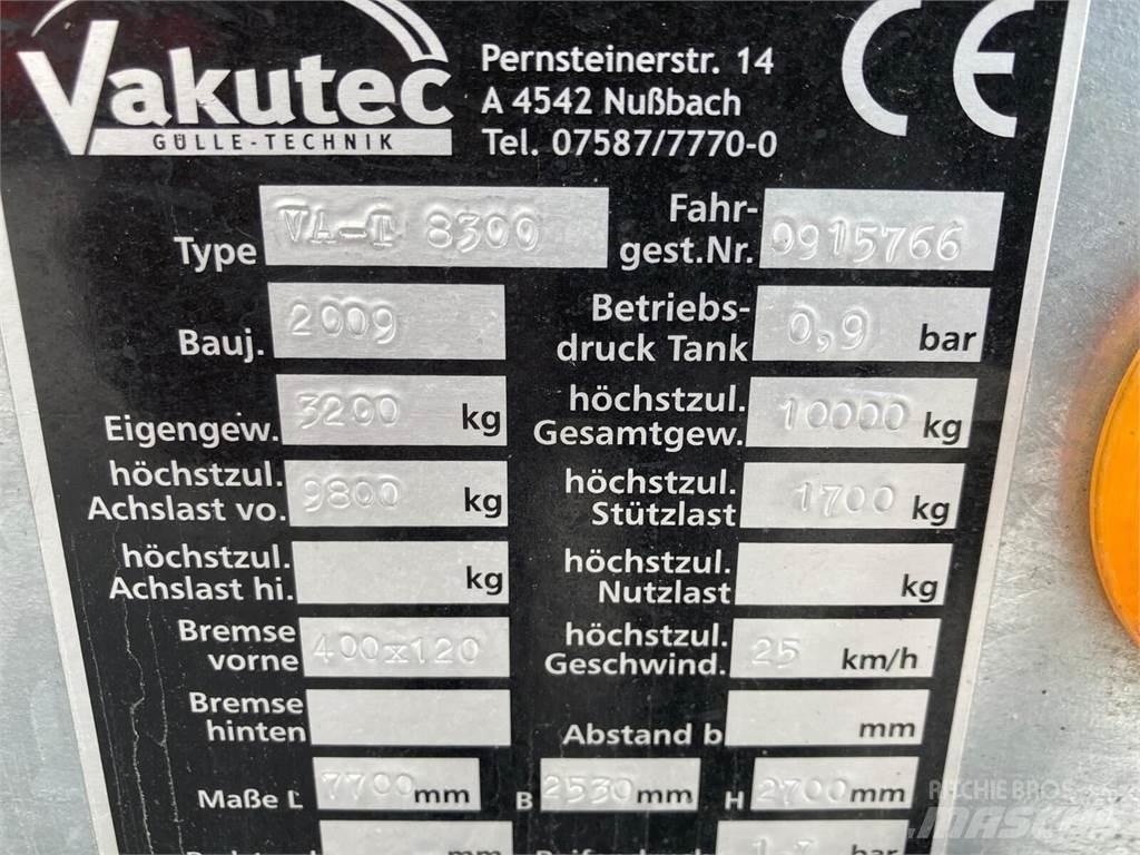  Vakutec VA-T 8300 Cisterne za gnojnico