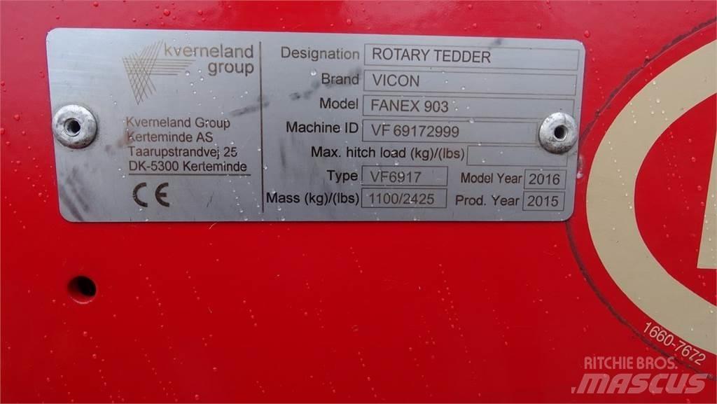 Vicon Fanex 903 Obračalniki in zgrabljalniki